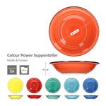 6er Set Suppenteller Colour Power Capri 21cm_Bild_4