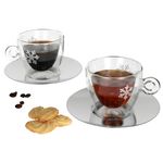 2er Set Thermo Glastasse Christmas 165ml mit Untertasse_Bild_8