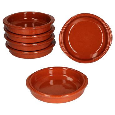 6er Set Cazuela Tonschale Bernd mit Griffen 12cm S - 99510_Bild_1