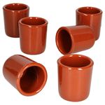 6er Set Schnapsbecher 50ml Tonbecher - 12970_Bild_1