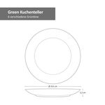 18tlg. Tellerset Green für 6 Personen in verschiedenen Grün-Tönen_Bild_7