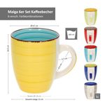 6er Set Kaffeebecher Malaga Snaily_Bild_5