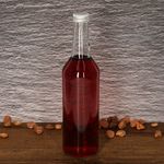 12er Set Geradhalsflasche 500 ml + Schraubverschluss Deckel PP 28 Silber Aluminium_Bild_8