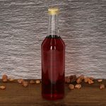 12er Set Geradhalsflasche 500 ml + Schraubverschluss Gold _Bild_8