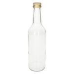 12er Set Geradhalsflasche 500 ml + Schraubverschluss Gold _Bild_4