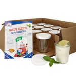 12er Set Weck Gläser 160ml Sturzgläser mit 12 Frischhaltedeckeln inkl. Gelierzauber Rezeptheft von Diamantzucker FÜR KÜCHENMASCHINE_Bild_5