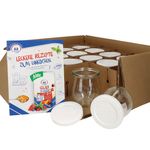 12er Set Weck Gläser 220 ml Tulpengläser mit 12 Frischhaltedeckeln inkl. Gelierzauber Rezeptheft von Diamantzucker FÜR KÜCHENMASCHINE_Bild_5