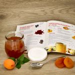 12er Set Weck Gläser 220 ml Tulpengläser mit 12 Frischhaltedeckeln inkl. Gelierzauber Rezeptheft von Diamantzucker FÜR KÜCHENMASCHINE_Bild_6