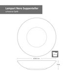 Mambocat 18-tlg. Tellerset Londen Lampart Nero_Bild_6