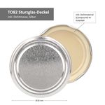 6er Set Rundglas 1062 ml To 82 Silberner Deckel incl. Diamant Gelierzauber Rezeptheft_Bild_4