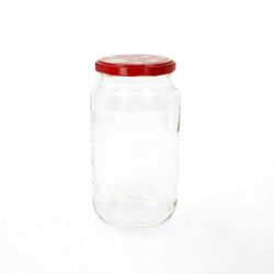 1062FliegenpilzSingle.jpg 12er Set Rundglas 1062 ml To 82 Fliegenpilz Deckel incl. Diamant Gelierzauber Rezeptheft_Bild_2