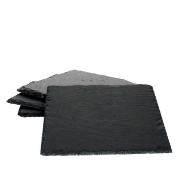 4er Set Schieferplatte 17x17 cm - 23464639_Bild_4