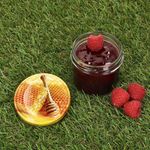 25er Set Sturzglas 125 ml Carino To 66 Deckel mit Honigwabe incl. Diamant Gelierzauber Rezeptheft_Bild_3