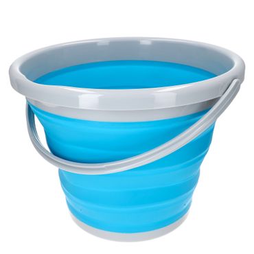 Eimer faltbar 10 ltr türkis_Bild_1