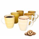 6er Set Kaffeebecher Yellow_Bild_1