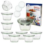 9er Set Weck Quentin 290 ml + 9 Glasdeckel mit Rezeptheft_Bild_2
