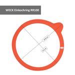 6er Set Weck Quentin 795 ml + 6 Glasdeckeldeckel + 6 Einkochringe + 12 Klammern mit Rezeptheft_Bild_6