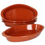 4er Set Ovale Auflaufform Boris Ton 32x18cm M 99519_Bild_2