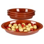 4er Set Ovale Auflaufform Boris Ton 32x18cm M 99519_Bild_1