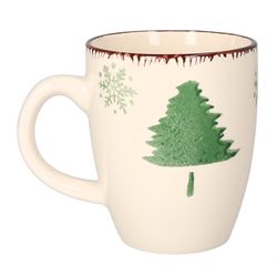 23105770-HIT-Schneeflocke-Kaffeebecher-Einzeln-03.jpg 6er Set Kaffeebecher Schneeflocke & Tannenbaum 300ml - 23105770_Bild_4