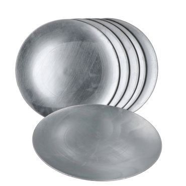 6er Set Platzteller Metallic Silber 33cm_Bild_1
