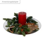 6er Set Platzteller Metallic Silber 33cm_Bild_4