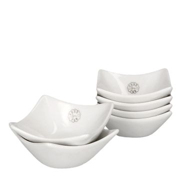 6tlg. Tapas Schälchen Weiß 7x7cm - 24303375_Bild_1