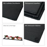 2er Set Schieferplatte 11x30cm Schwarz - 23464632_Bild_4
