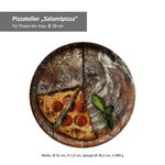 6er Set Pizzateller 31cm Flour 2x Olive + 2x Salami + 2x Lieblingspizza_Bild_5