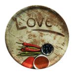 6er Set Pizzateller 31cm Flour 2x Olive + 2x Salami + 2x Lieblingspizza_Bild_2