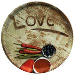 3er Set Pizzateller 33cm Flour 1x Olive + 1x Salami + 1x Lieblingspizza_Bild_4