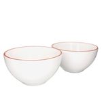 2er Set Salatschüssel Wolle 24cm L weiß - 1832/24_Bild_1