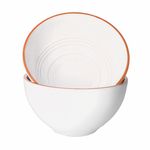 2er Set Salatschüssel Wolle 24cm L weiß - 1832/24_Bild_3