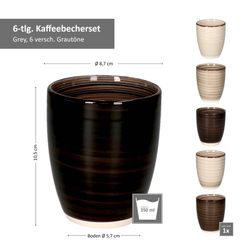 24326880-HIT-Grey-Kaffeebecher-OHNE-Henkel-Bemassung-2024.jpg 6er Set Kaffeebecher Grey OHNE Henkel_Bild_3