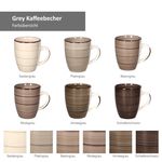 6er Set Kaffeebecher Grey _Bild_2
