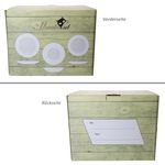 18tlg. Tellerset White Biata für 6 Personen weiß matt Steingut_Bild_7