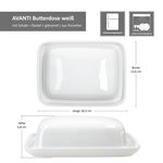 AVANTI Butterdose mit Deckel weiß - 3685180_Bild_7