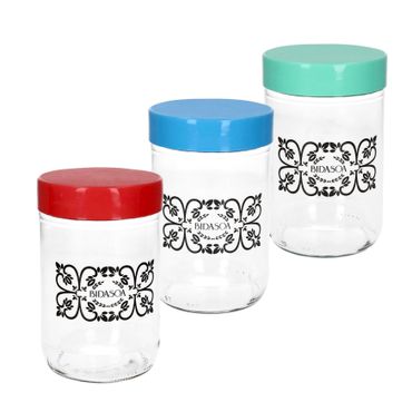 3er Set Aufbewahrungsglas Ida 660ml_Bild_1