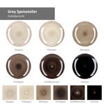 18tlg Teller-Set Grey für 6 Personen_Bild_2