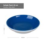 4er Set Schale 10cm flach Indigo-Blau Doppio - Ritzenhoff 64247_Bild_4