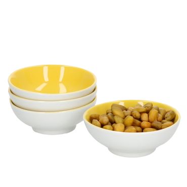 4er Set Schale 8cm flach Gelb Doppio - Ritzenhoff 64285_Bild_1