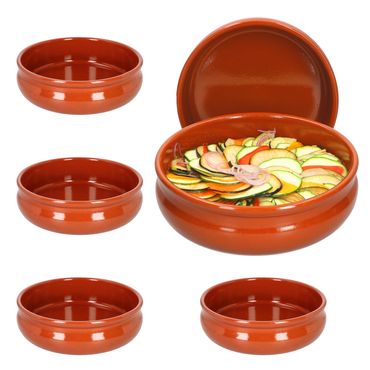 6er Set Cazuela Tonschale Berlin bauchig 24cm - 99513_Bild_1