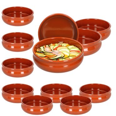 12er Set Cazuela Tonschale Berlin bauchig 24cm - 99513_Bild_1