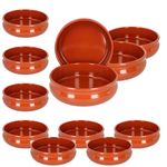 12er Set Cazuela Tonschale Berlin bauchig 24cm - 99513_Bild_2