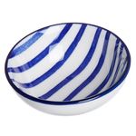 4er Set Schale flach 8cm Streifen Seaside - Ritzenhoff 270273_Bild_3