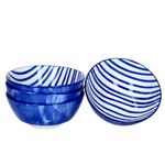 4er Set Schale 14cm Streifen Seaside - Ritzenhoff 270259_Bild_2