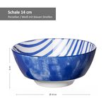 4er Set Schale 14cm Streifen Seaside - Ritzenhoff 270259_Bild_4