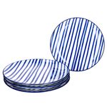 4er Set Dessert- Kuchenteller 20cm Streifen Seaside - Ritzenhoff 270211_Bild_2