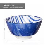 4er Set Schale 12cm Streifen Seaside - Ritzenhoff 270266_Bild_4