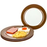 4er Set Speiseteller 27cm Nougat Doppio - Ritzenhoff 545777 _Bild_1